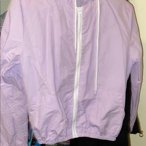 Purple rain jacket